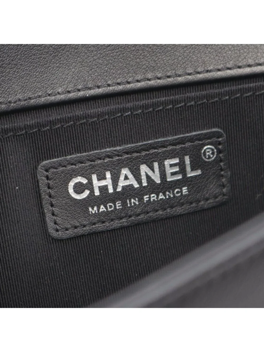 Chanel Shoulder Bag Boy Small Black Lambskin Chain
